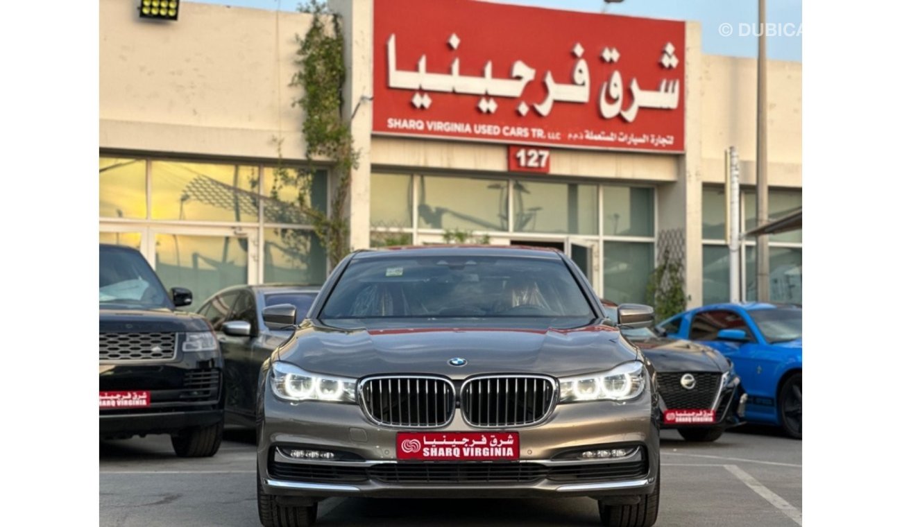 BMW 740 Exlusive BMW 740 2018 GCC FREE ACCIDENTS FULL SERVICE HISTORY VERY GOOD CONDITION ORIGINAL PAINT 3 K