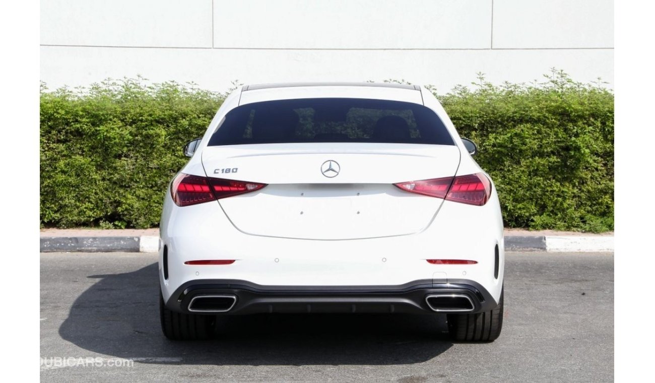 مرسيدس بنز C 180 AMG Line Night Package Local Registration + 5%