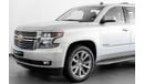 Chevrolet Tahoe 2015 Chevrolet Tahoe LTZ / Full Chevrolet Service History