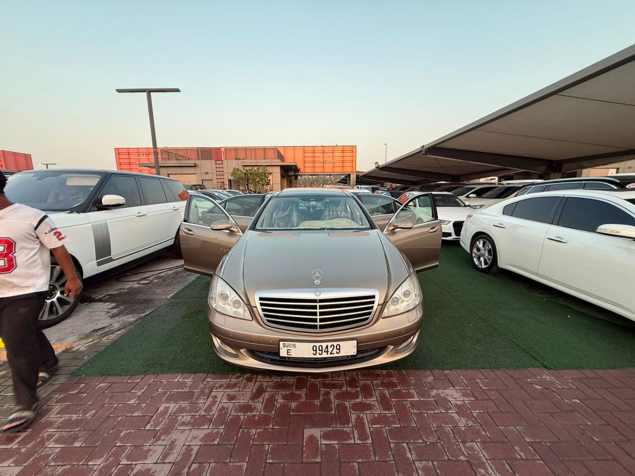 مرسيدس بنز S 350 LWB حاله ممتازه استخدم بسيط البيع مع اللوحات