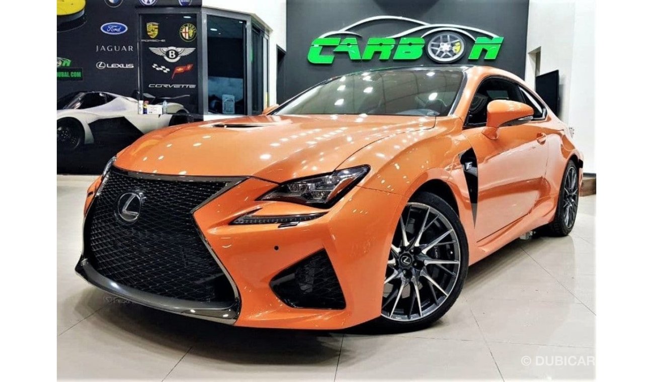 لكزس RC F LEXUS RCF 2015 IN A BEAUTIFUL CONDITION FOR ONLY 115K AED