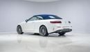 مرسيدس بنز E 450 AMG Line Cabriolet - 2 Year Warranty - Approved Prepared Vehicle