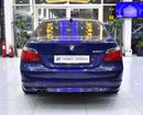 BMW 520i EXCELLENT DEAL for our BMW 520i ( 2005 Model ) in Blue Color GCC Specs