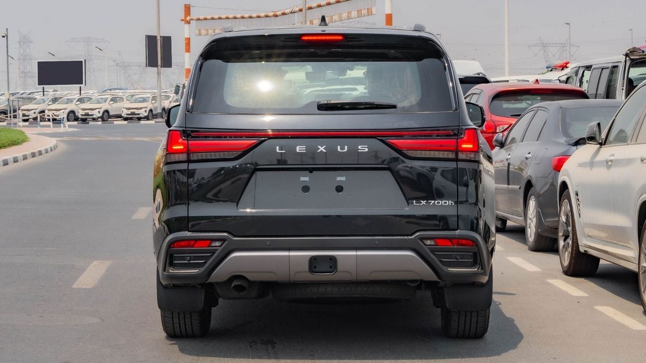 لكزس LX 700h 2025 Lexus LX700h VIP 3.5L AT Hybrid (Black)