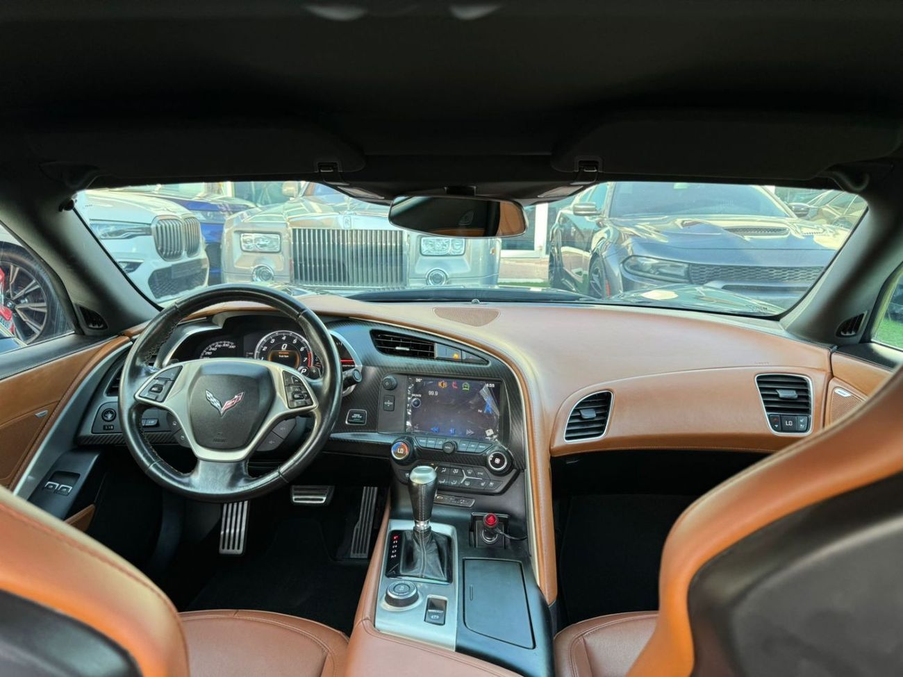 شيفروليه كورفت شيفورليه كورفت 2014 C7Z51 خليجي فل ابشن صبغ وكاله بحاله ممتازه بدون حوادث