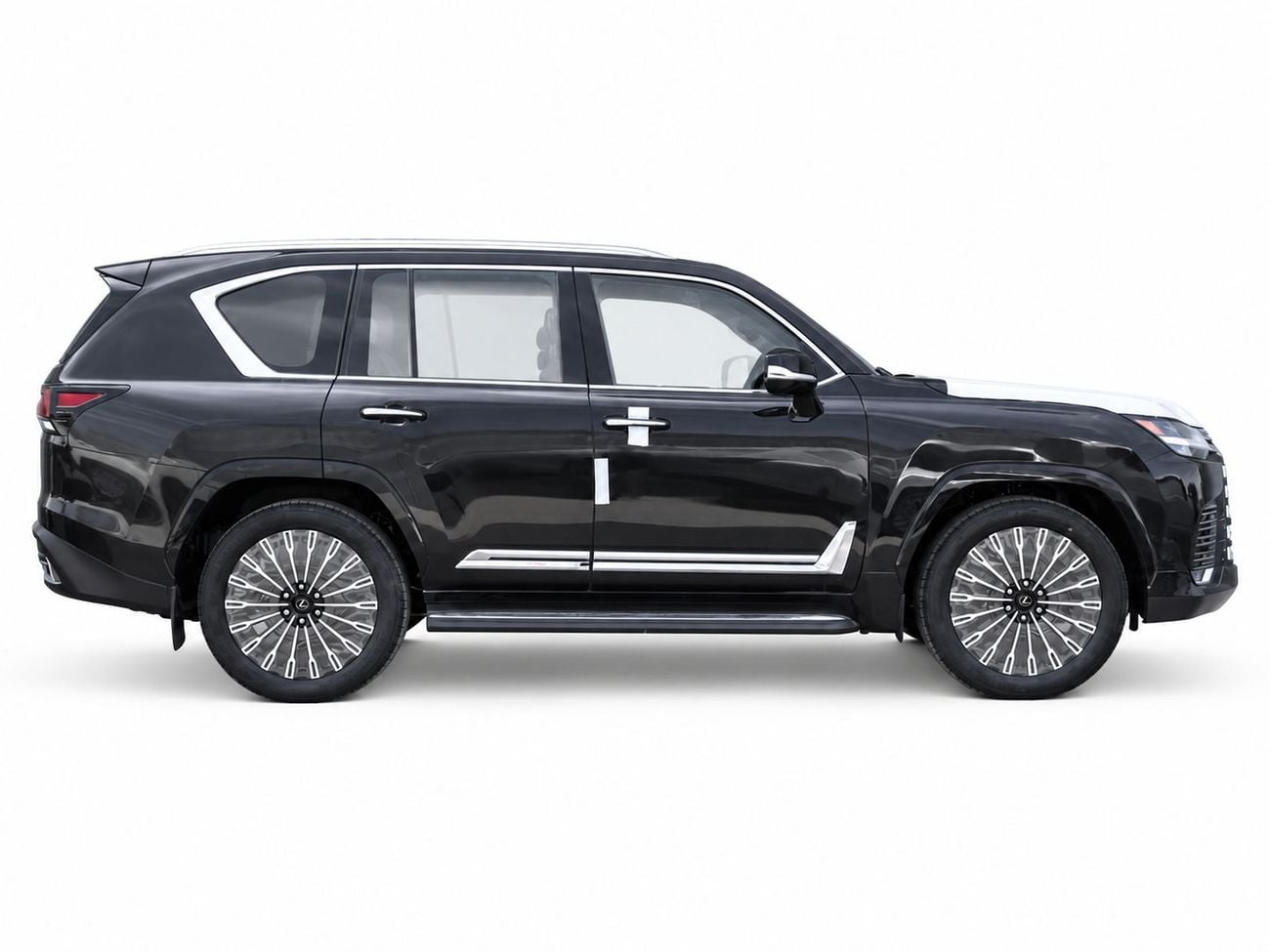لكزس LX 700h VIP ECTAV0007 - لكزس LX700h VIP موديل 2026 - محرك هجين 3.5 لتر، ناقل حركة أوتوماتيكي - لون رمادي مع مقصو