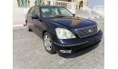 Lexus LS 430 Lexus model 2002 import 8-cylinder LS430 text ultra