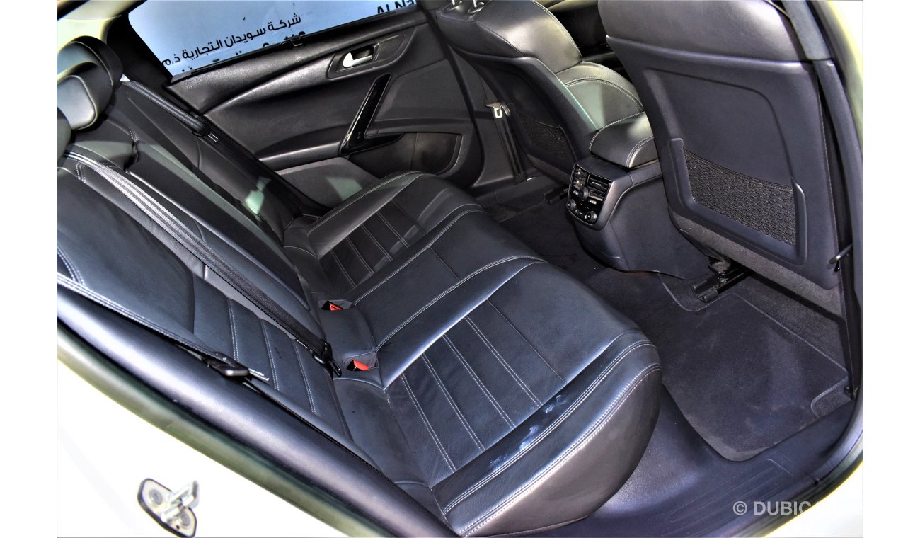 Peugeot 508 1.6L ALLURE 2015 GCC SPECS WITH SUNROOF LETHER SEATS NAVIGATION