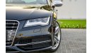 Audi S7 - 2 Y Warranty - GCC - AED 2,377 Per Month - 0% Downpayment