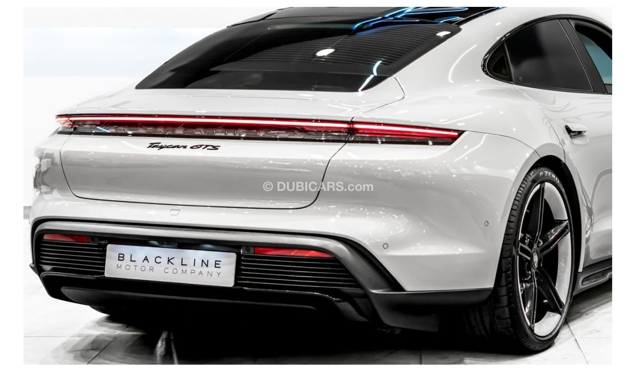 Porsche Taycan 2023 Porsche Taycan GTS, Porsche Warranty, Interior Matte Carbon, Low KMs, GCC