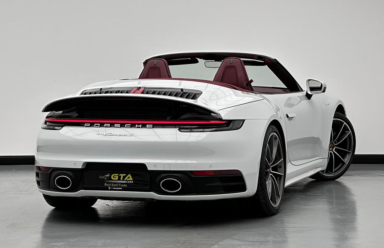 Porsche 911 Carrera S 3.0L (445 HP) Convertible 2020 Porsche 911 Carrera S Cabriolet, 1 Year Unlimited Km Warran