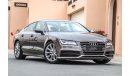 Audi A7 (V6) 2013 GCC under Warranty with Zero downpayment.