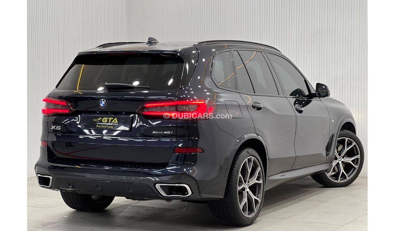 BMW X5 40i M Sport Executive 2022 BMW X5 xDrive40i M-Sport, BMW Warranty + Service Pack, Full Options, Low