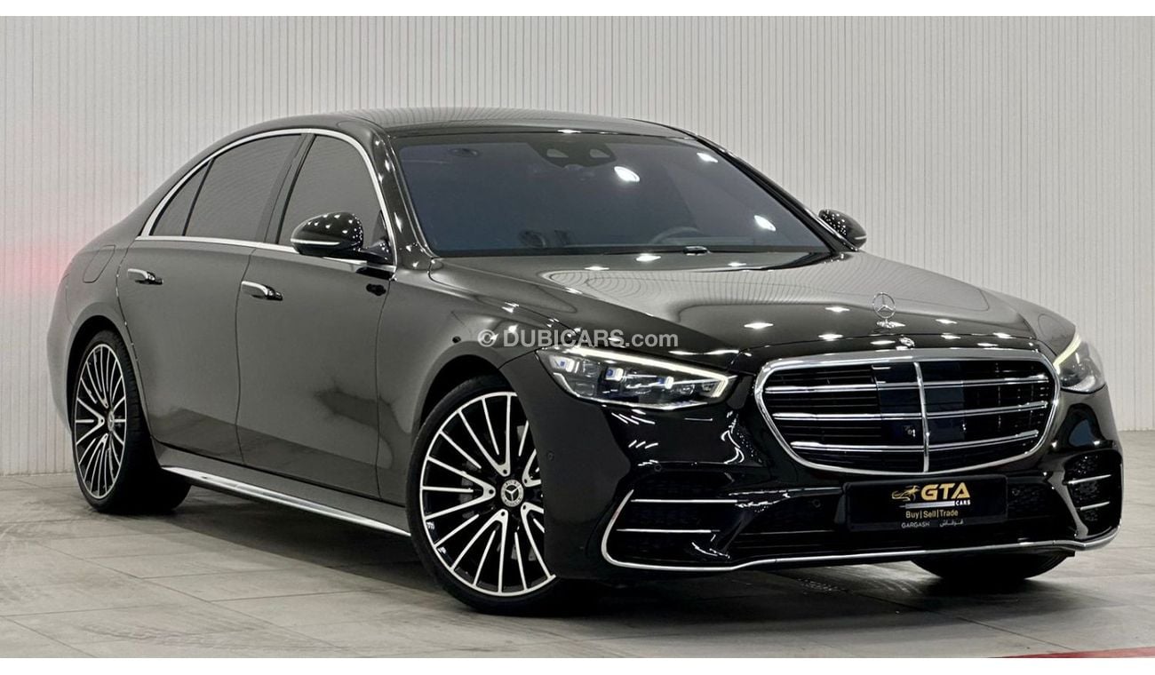 Mercedes-Benz S 500 2021 Mercedes S500 4MATIC Sedan (long wheelbase), Gargash Warranty + Service Contract, GCC