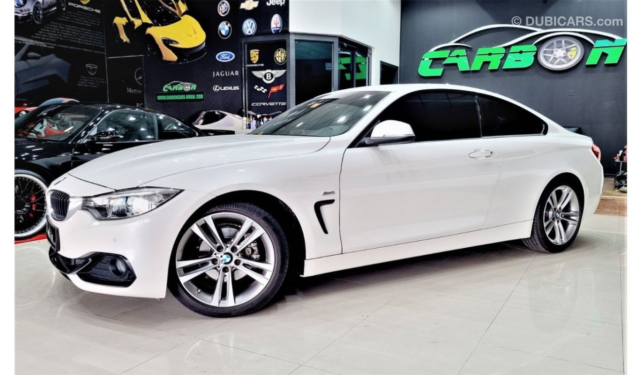 بي أم دبليو 420 BMW 420I GCC IN MINT CONDITION WITH VERY LOW MILEAGE ONLY 31K KM FOR 99K AED INCLUDING INSURANCE,REG