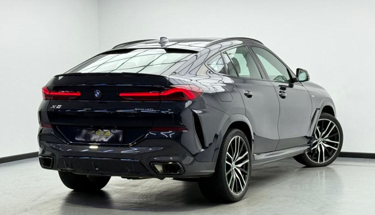 بي أم دبليو X6 40i M Sport 3.0L 2023 BMW X6 xDrive40i M-Sport, 2028 BMW Warranty +   Service Pack, Low Km, Fully Lo