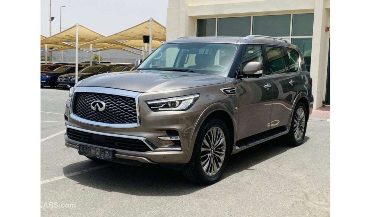 إنفينيتي QX80 إنفينتى QX80 خليجي بحاله ممتازه فل ابشن