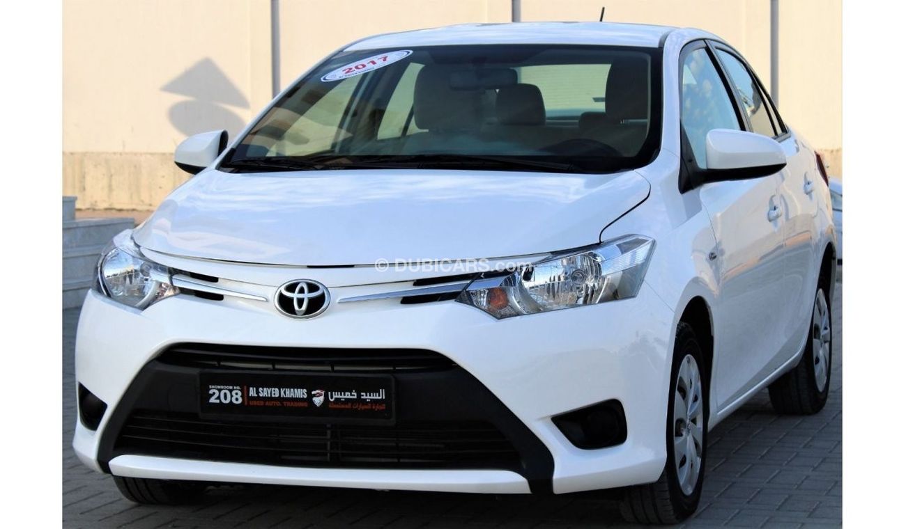 تويوتا يارس تويوتا يارس 2017 خليجي بحالة ممتازة بدون حوادث نظيفه جدا من الداخل والخارج