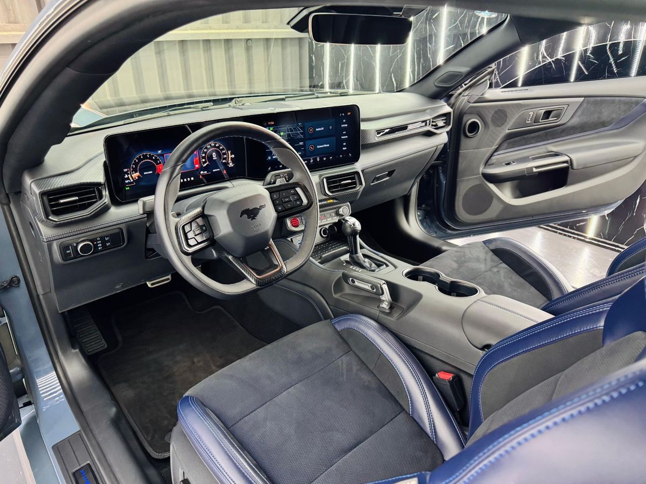 Ford Mustang DARK HORSE 5.0 (500HP) A/T 2024 Ford Mustang, 2029 Ford Warranty + Service Pack, Very Low Kms, GCC