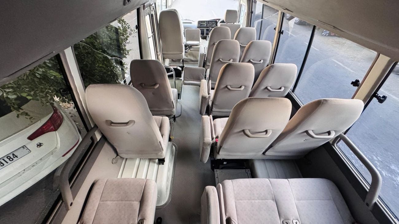 Toyota Coaster 26 SEATERS BUS | RHD | AUTOMATIC TRANSMISSION | 2014 | 4.0L DIESEL ENGINE | AIR CONDITIONER | NEAT A