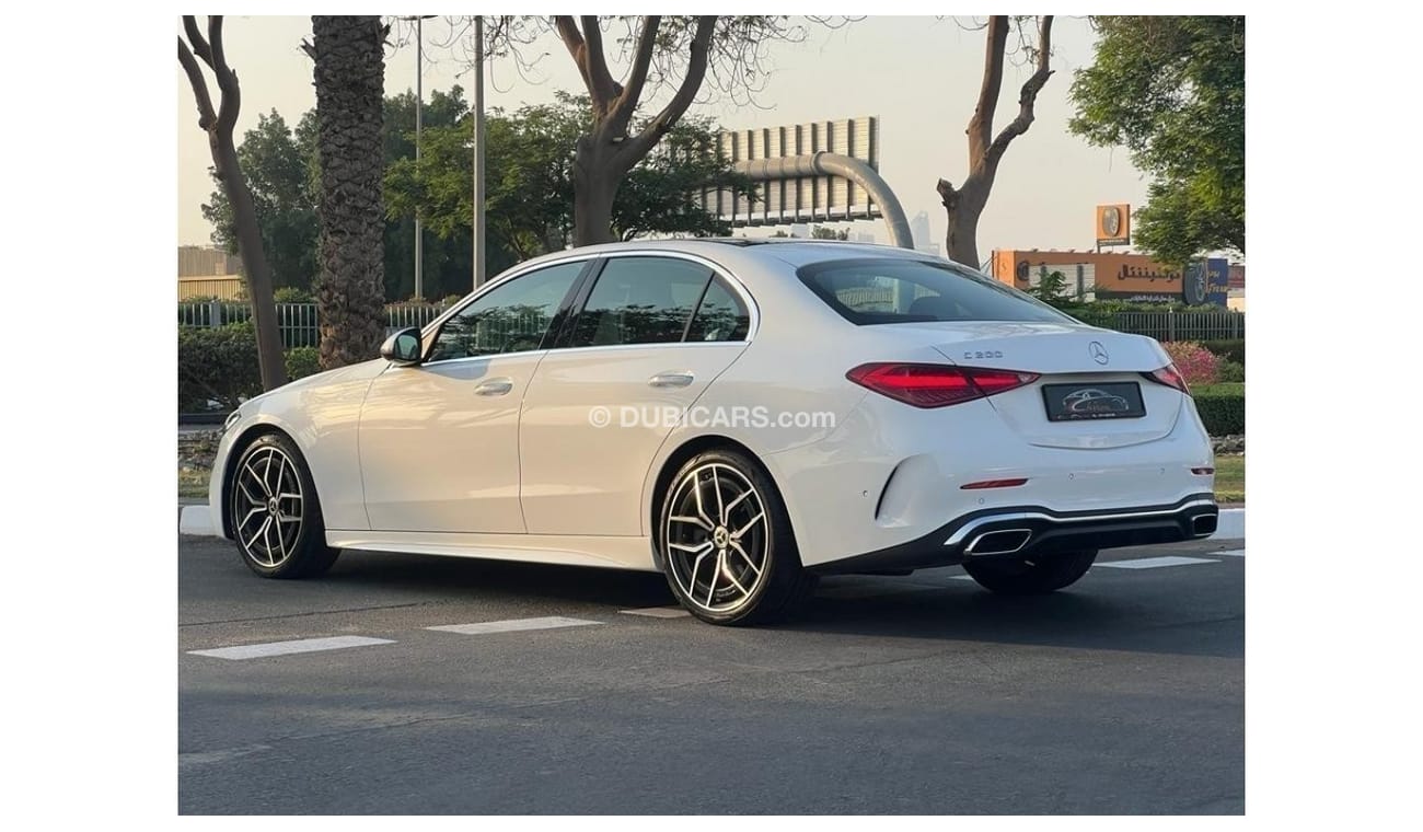 Mercedes-Benz C 200 MERCEDES BENZ C200 1.5L GCC FULL OPTIONS UNDER WARRANTY WITH CERVICE CONTRACT 2027 (
