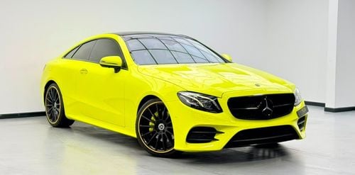 Mercedes Benz E 200 Coupe 2019 Mercedes Benz E200, Warranty, Full Service History, Fully Loaded, GCC