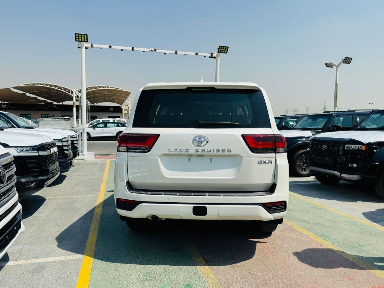 Toyota Land Cruiser TOYOTA LC 300 GXR 4.0L PTR A/T MID/O GCC WHITE 2025