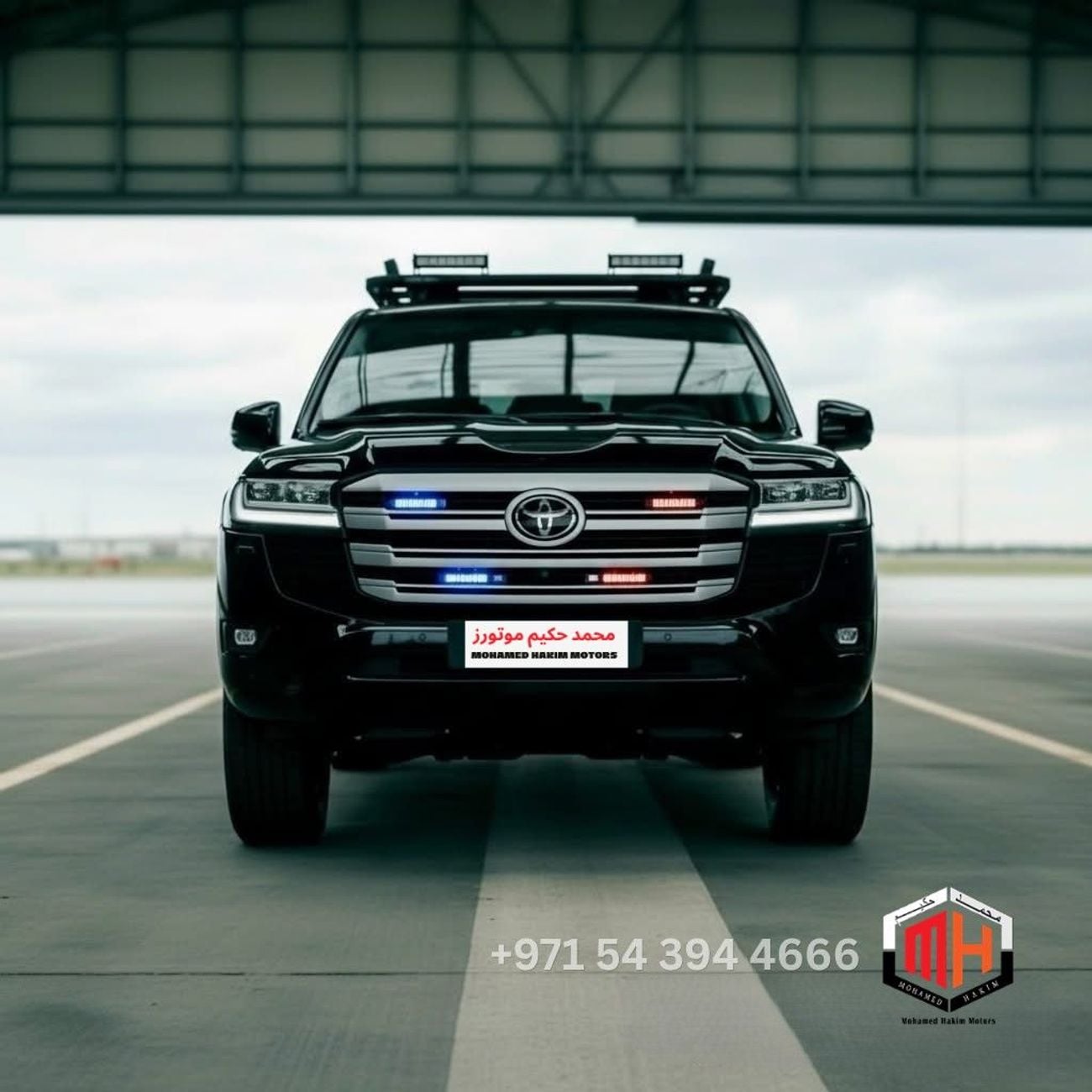 تويوتا لاند كروزر Toyota Land Cruiser LC300 VXR Armored 2026 – أسود | فل أوبشن | مدرعة