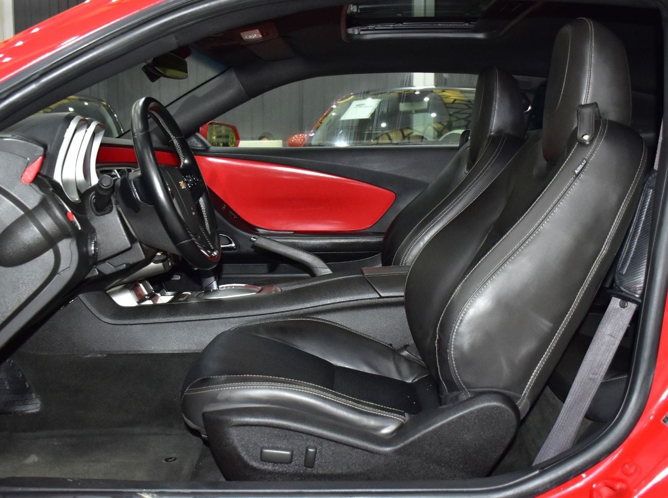 Chevrolet Camaro EXCELLENT DEAL for our Chevrolet Camaro ( 2014 Model ) in Red Color GCC Specs