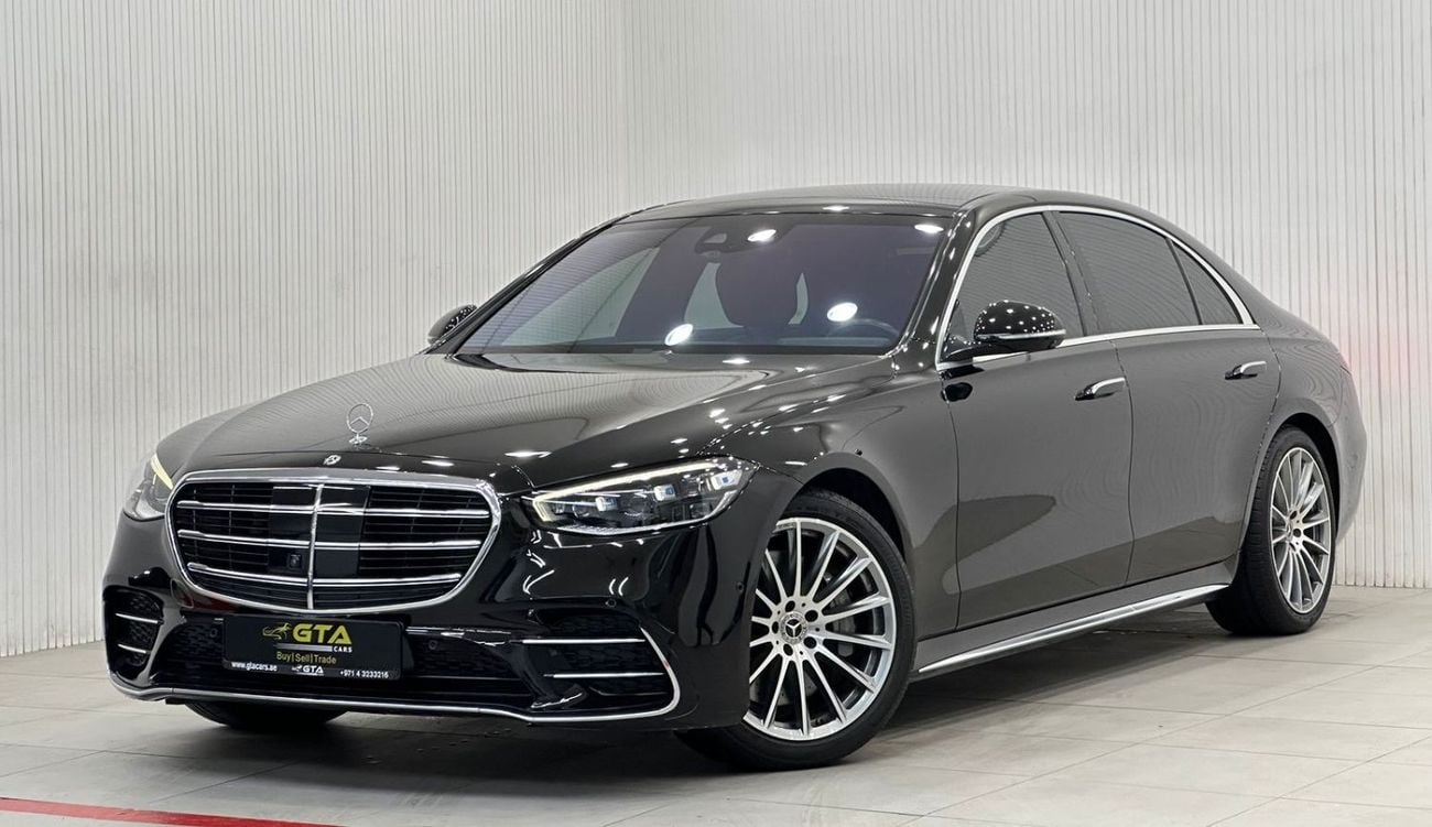 مرسيدس بنز S 500 2023 Mercedes Benz S500 4MATIC, Warranty, Fully Loaded, Low Kms, GCC