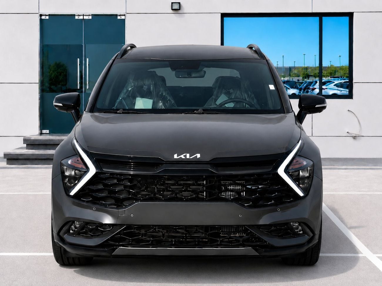 كيا سبورتيج ECTAI0002 - Kia Sportage GT Line - 1.6L Diesel Auto - Black - 2025