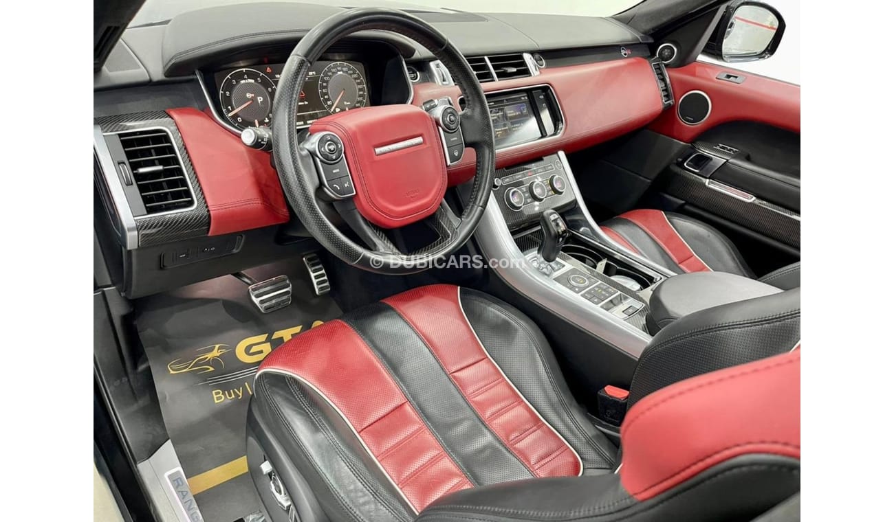 Land Rover Range Rover Sport 2016 Range Rover SVR, Full Range Rover Service History, Warranty, GCC