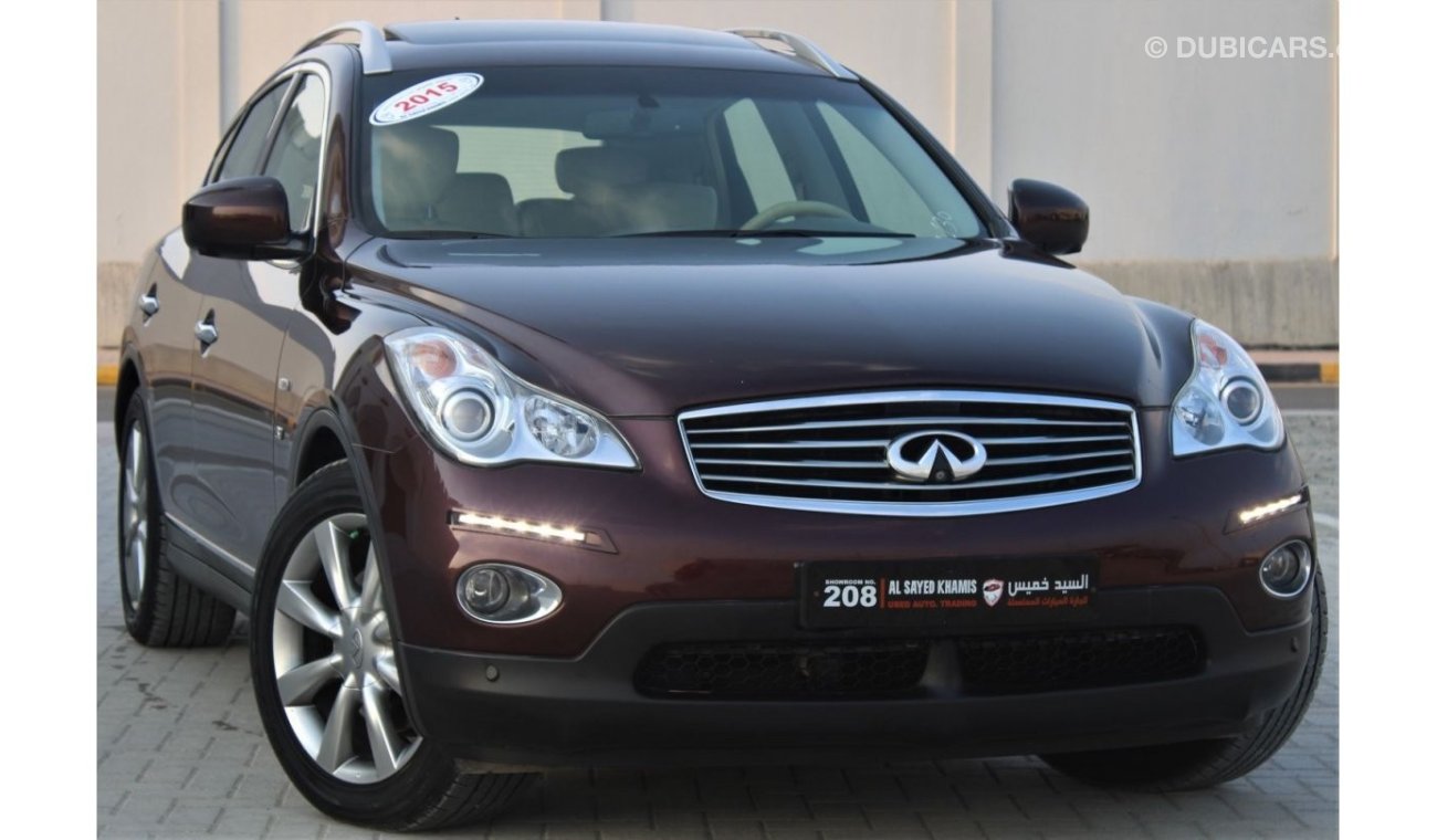 Infiniti QX50 Infiniti QX 50 2015 GCC, in excellent condition, without accidents, without paint, very clean from i