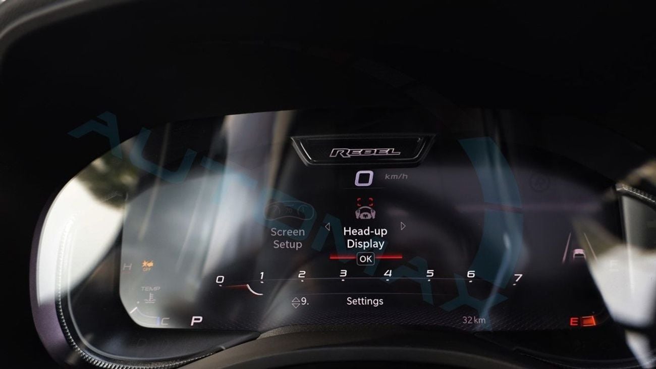 رام 1500 (For Export , НА ЭКСПОРТ) REBEL X 4X4 3.0TT HURRICANE 2025 GCC Без пробега