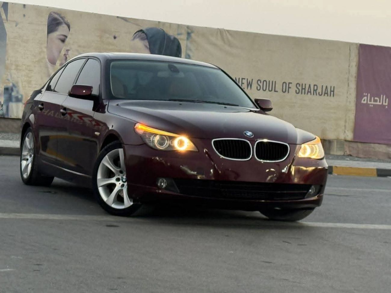 بي أم دبليو 535i كامله المواصفات بانوراما مقاعد كهربائيه