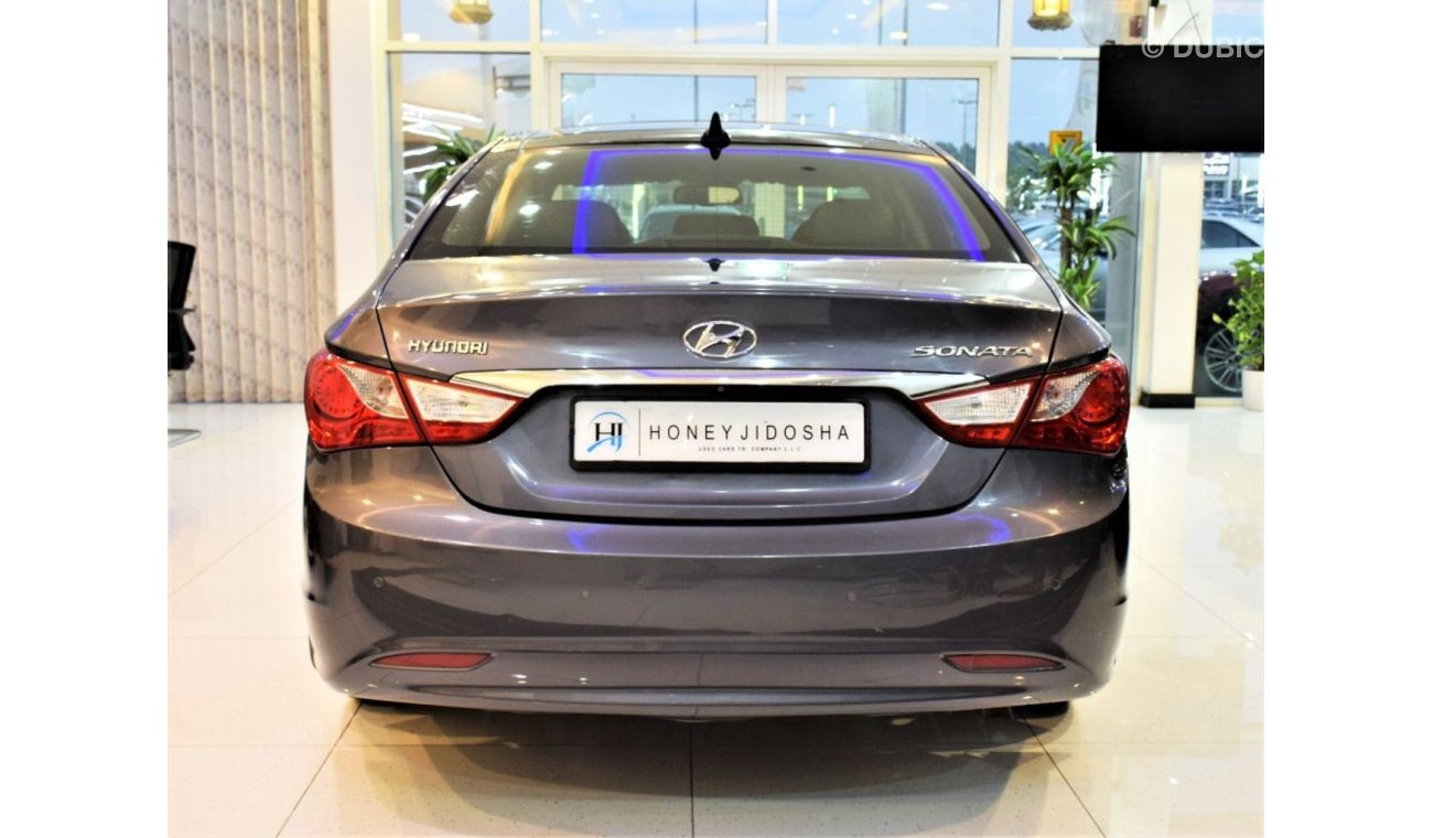 هيونداي سوناتا ONLY 95000 KM!! Hyundai Sonata 2013 Model!! in Grey Color! GCC Specs