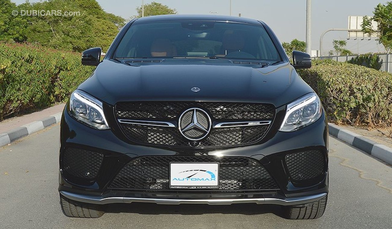 Mercedes-Benz GLE 43 AMG 2019, 3.0L V6 GCC, 0km with 2 Years Unlimited Mileage Warranty # With Sunroof