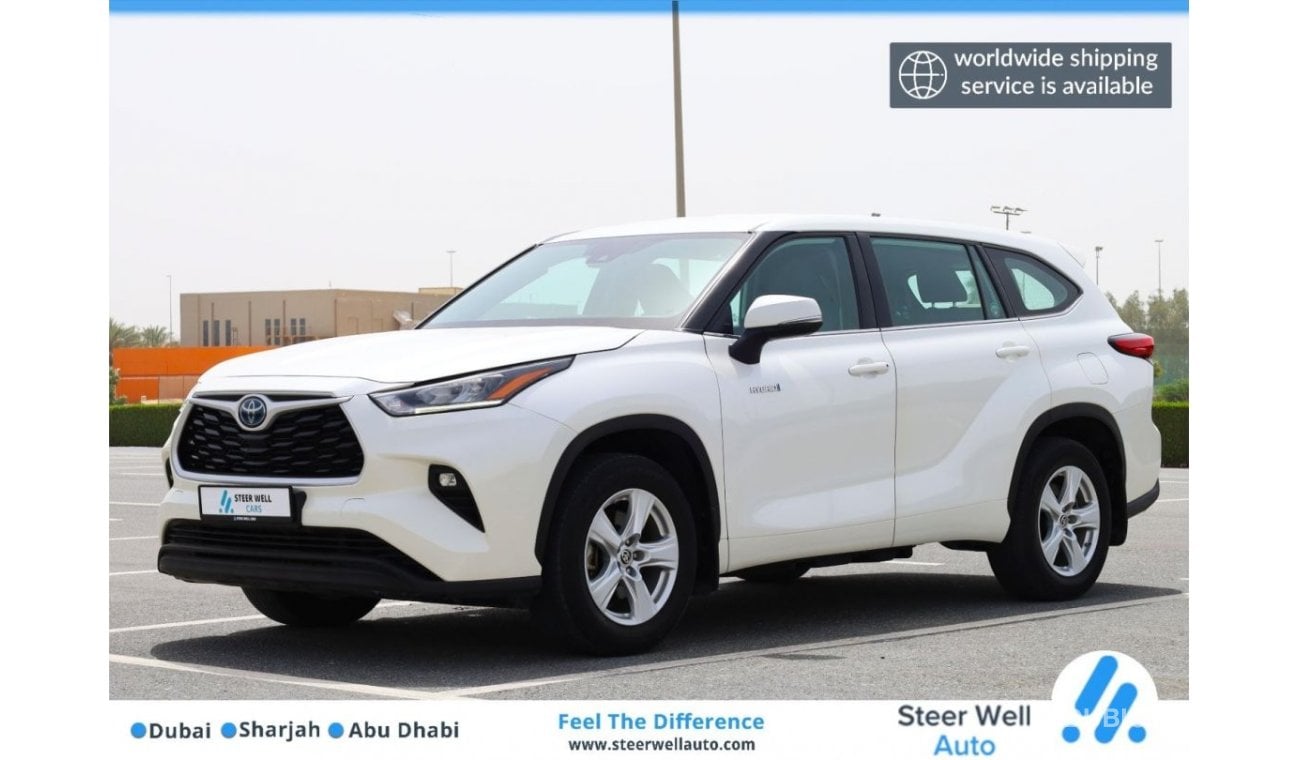 تويوتا هايلاندر 2020 | TOYOTA HIGHLANDER | HYBRID | SUV - 4CYL - 2.5L | GCC SPECS AND EXCELLENT CONDITION