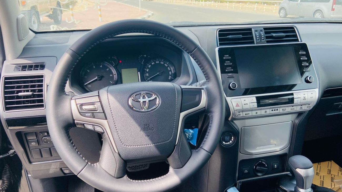 Toyota Prado 2023 Toyota Prado 2.7L V4 Petrol Europe Specs Full Options with Leather Seats, Sunroof and Cool box