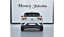 Volkswagen T ROC EXCELLENT DEAL for our Volkswagen T-ROC ( 2021 Model ) in White Color GCC Specs