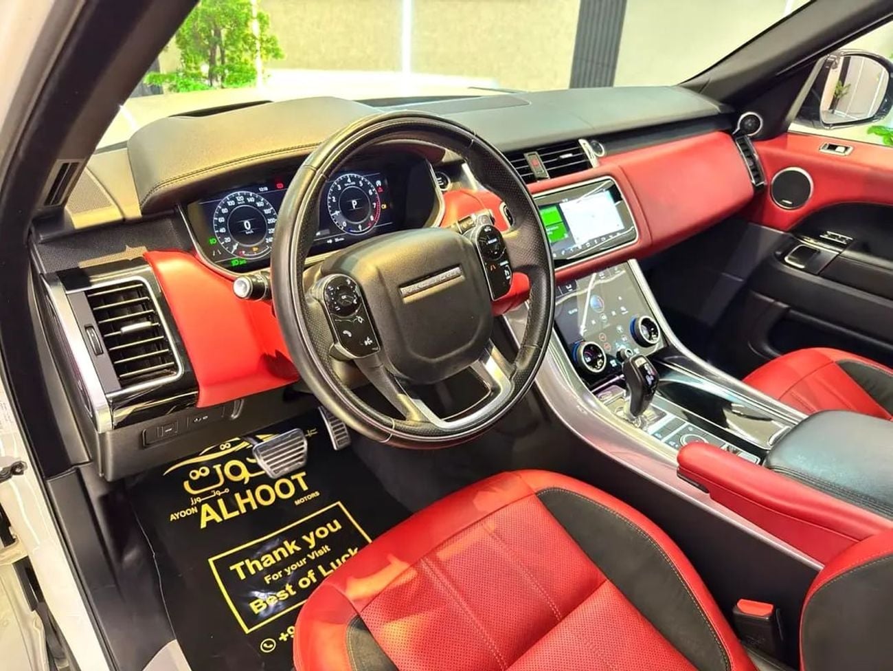 Land Rover Range Rover Sport HSE DYNAMIC AUTOBIOGRAPHY || GCC II FULLY LOADED I| PANORAMIC I| F.S.H || SCREENS II FOOTSTEPS