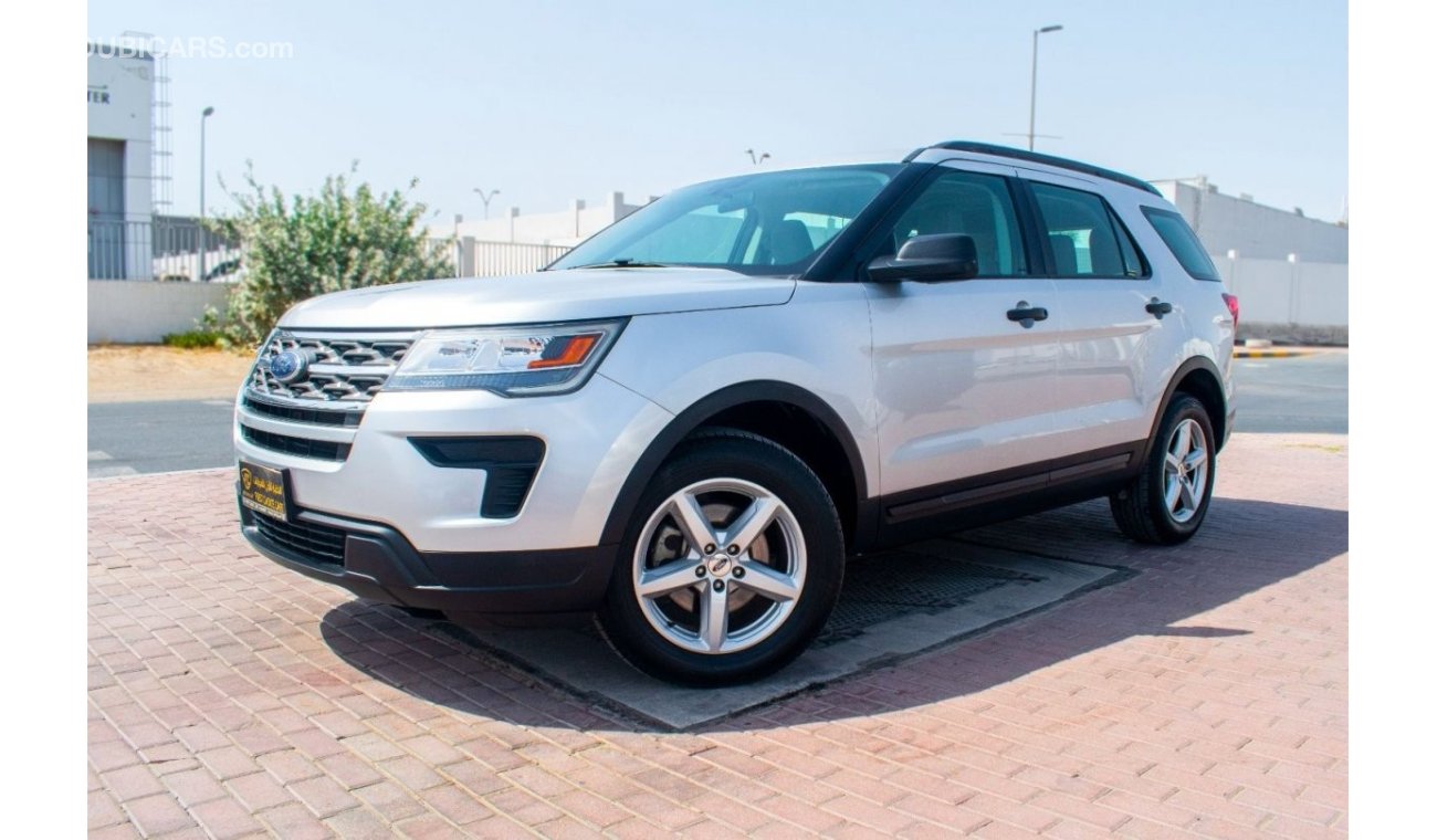 فورد إكسبلورر 2018 | FORD EXPLORER | BASE AWD | 3.5L V6 7-SEATER | GCC | AGENCY FULL-SERVICE HISTORY | SPECTACULAR