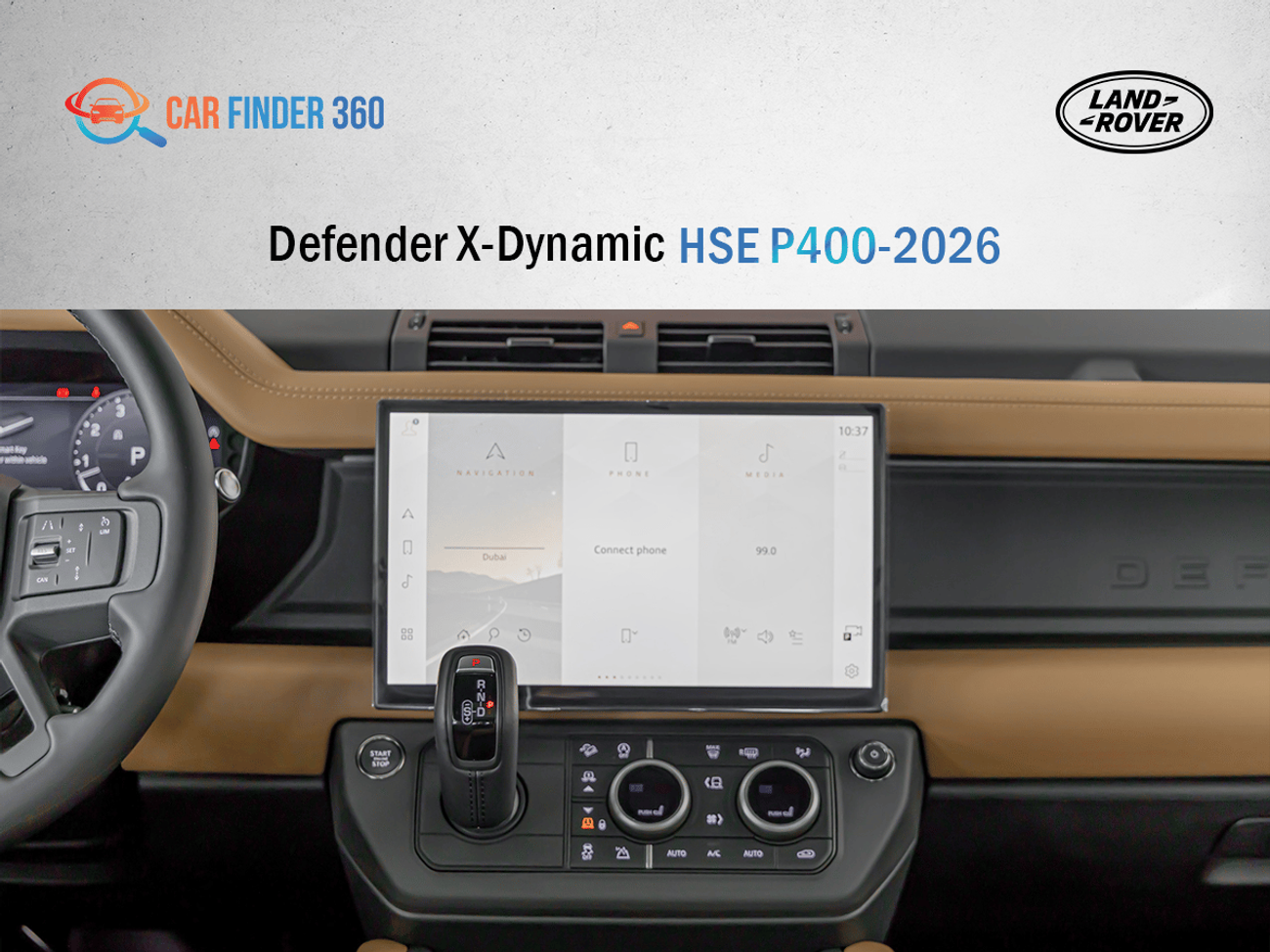 Land Rover Defender Land Rover Defender X-Dynamic HSE P400  -  2026 - GCC(Export only)