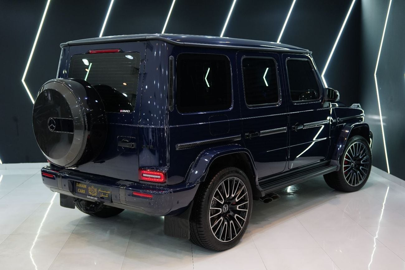 Mercedes Benz G63 AMG 4MATIC SUV Double Night Package, Carbon Fiber Pack, Gargash Warr + Serv!!