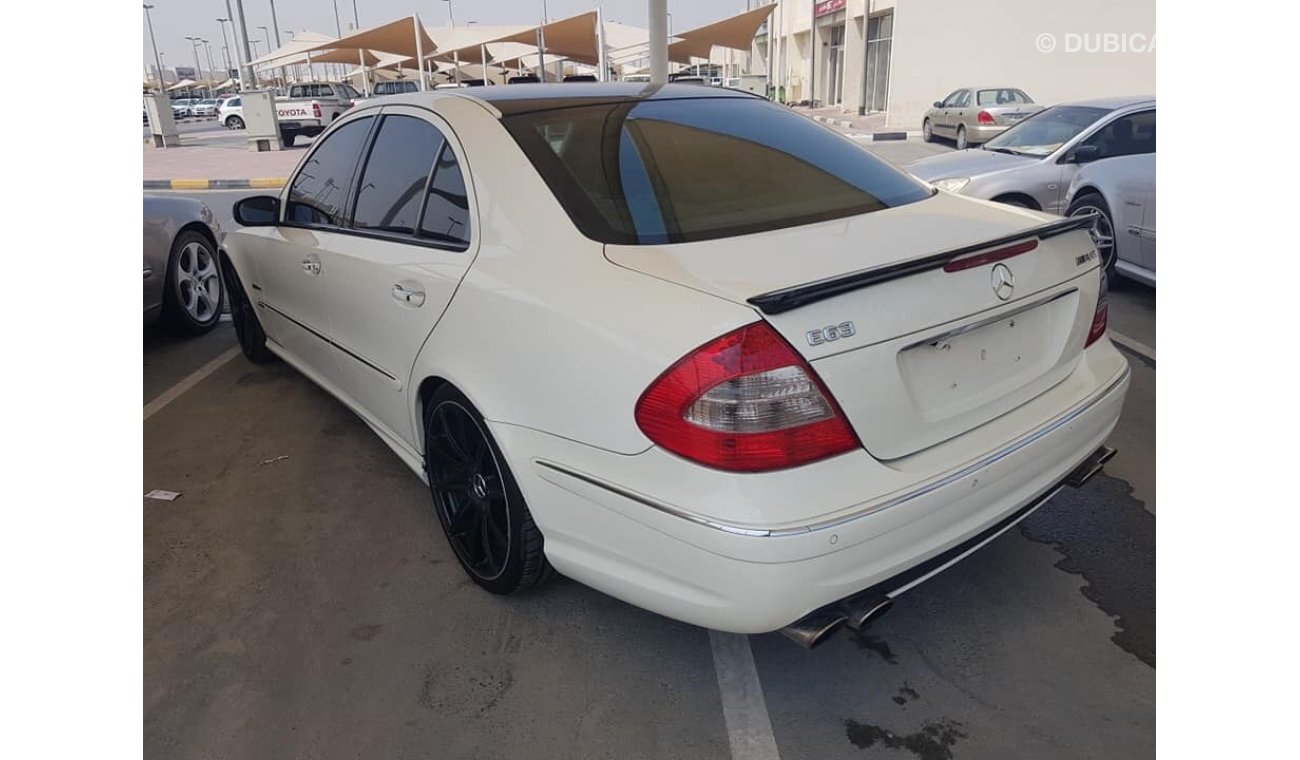 Mercedes-Benz E 500 with E63 AMG model 2004