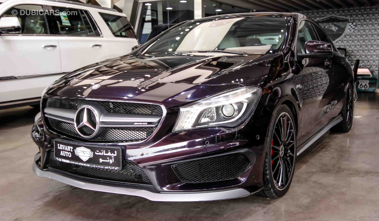 Mercedes-Benz CLA 45 AMG 4 Matic