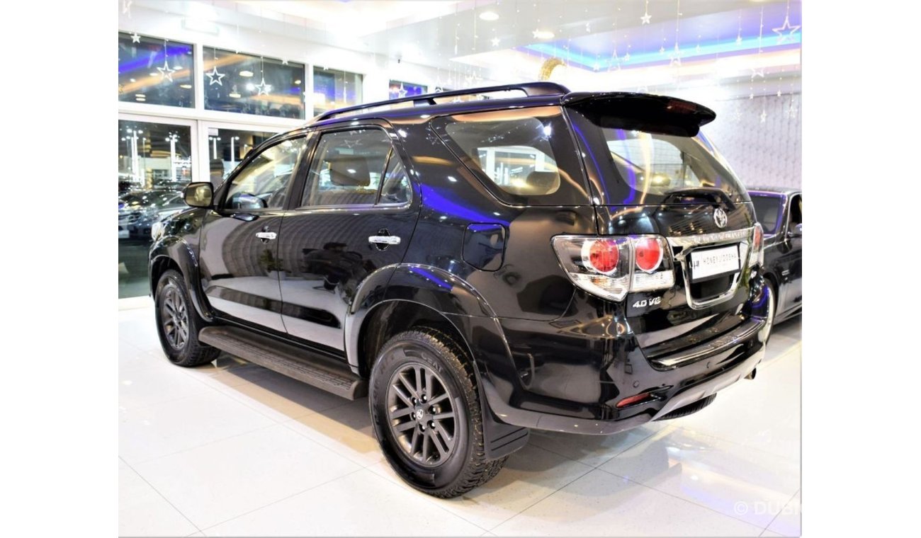 تويوتا فورتونر AMAZING Toyota Fortuner GXR 2015 Model!! in Black Color! GCC Specs