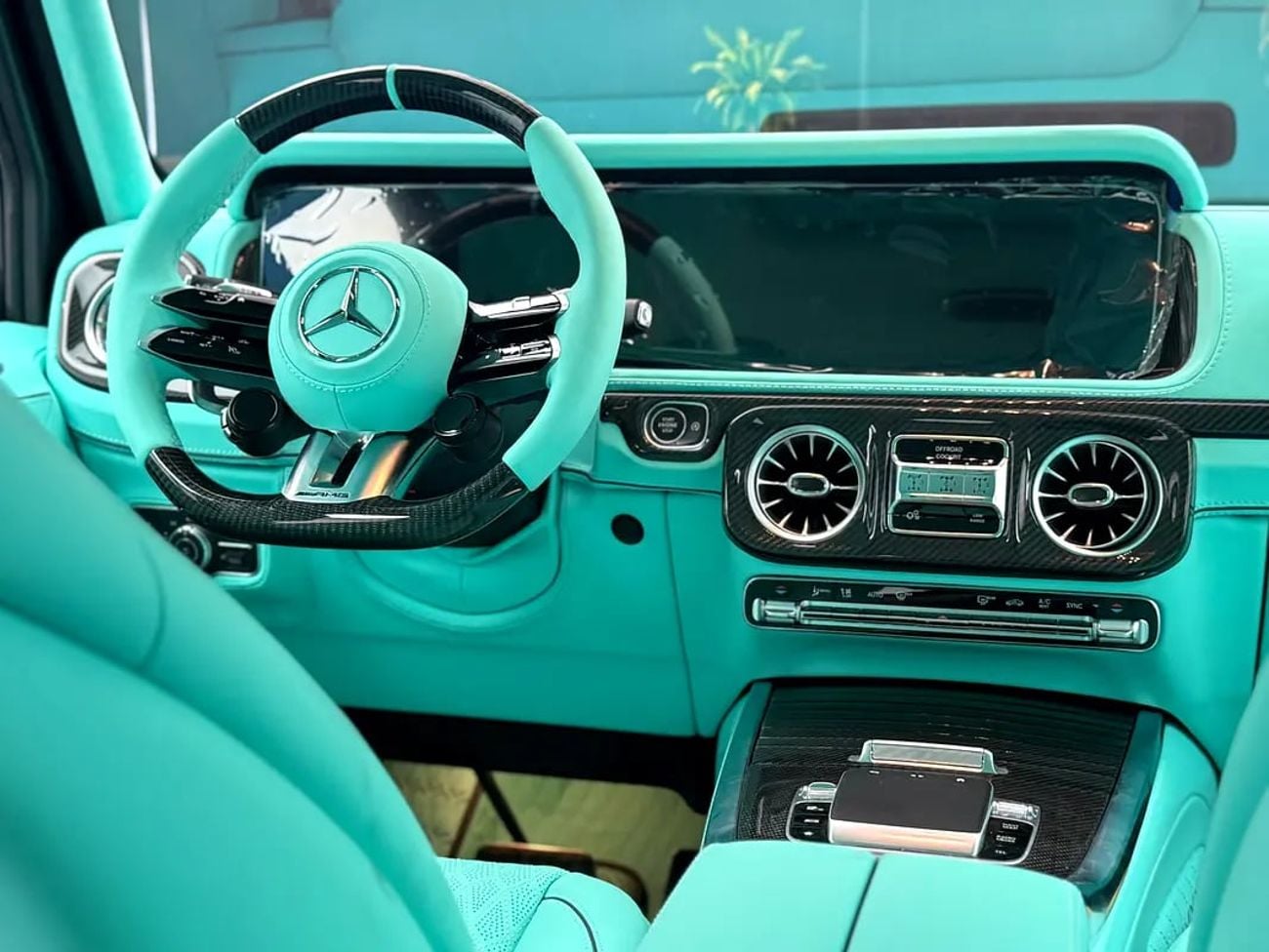 Mercedes-Benz G 63 AMG 2026 Mercedes-Benz G 63 AMG (Brabus Kit) – Tiffany Blue