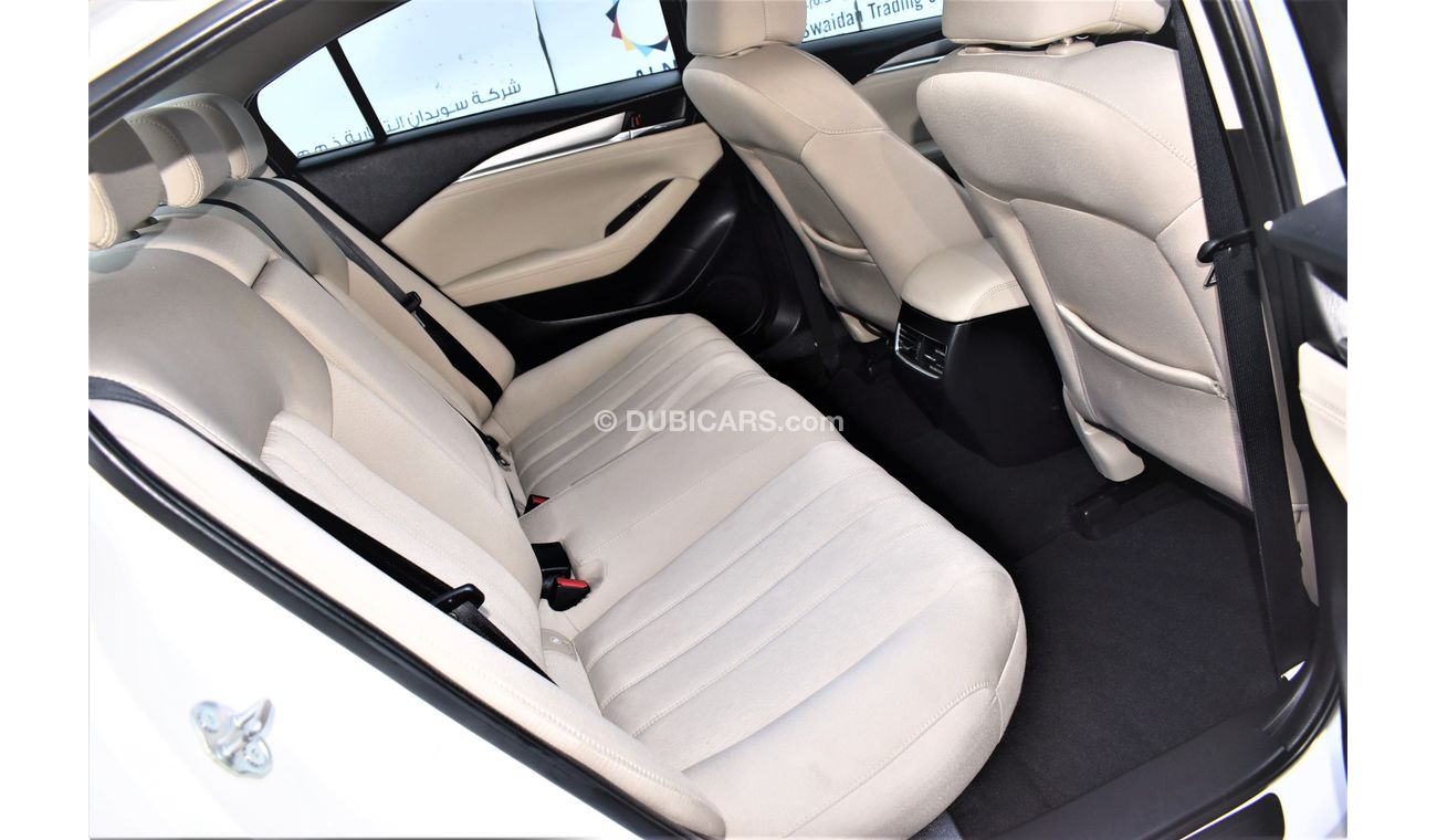 Mazda 6 AED 1169 PM | 2.5L S GCC DEALER WARRANTY