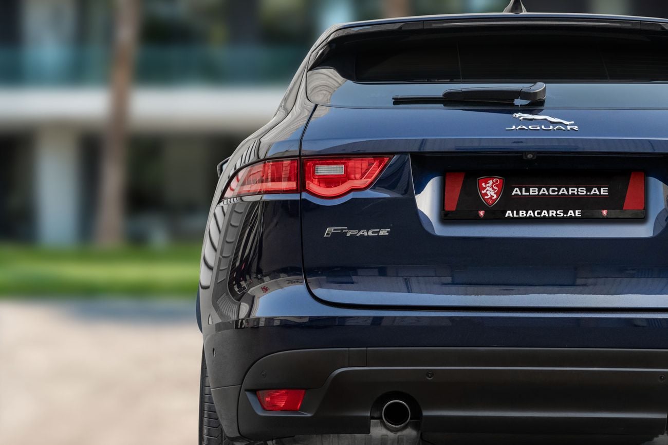 Jaguar F-PACE | 1,763 P.M | 0% Downpayment | Magnificient Condition!